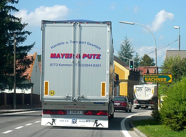 Lkw Mayer und Putz