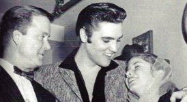 Eddie Condon und Tochter, Elvis Presley