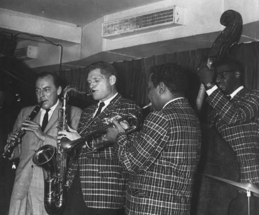 Woody Herman, Zoot Simes, Nat Adderley, Major Holley