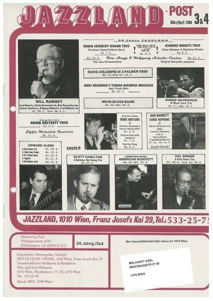 Jazzland Programm-Cover 03-04/2006