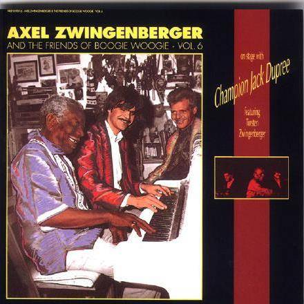LP On Stage with Champion Jack Dupree - Axel Zwingenberger