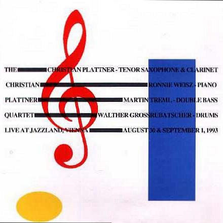 CD Christian Plattner Quartet - Live im Jazzland
