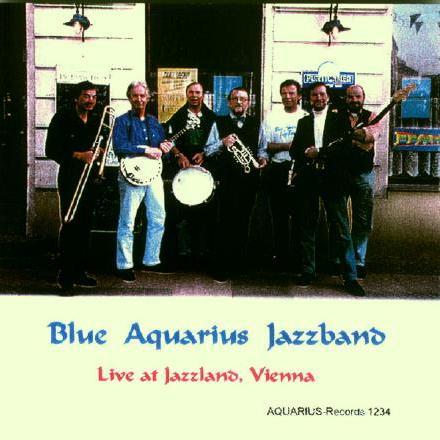 CD Blue Aquarius Jazzband Live at Jazzland